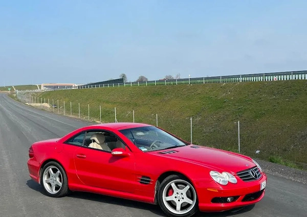 Mercedes-Benz SL cena 70900 przebieg: 140012, rok produkcji 2002 z Świebodzice małe 67
